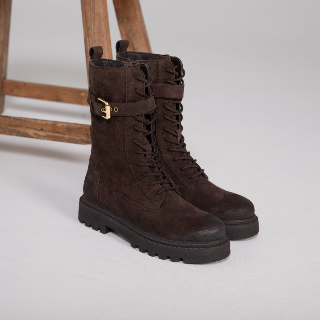 COPENHAGEN SHOES THE MOON S. Stiefel 0018 DK BROWN
