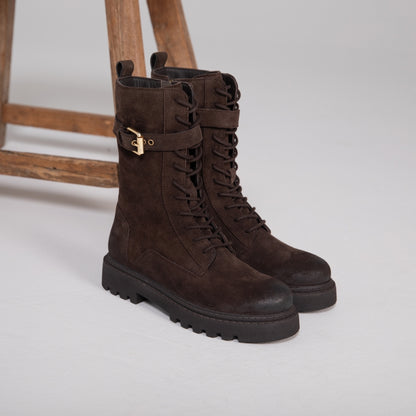 COPENHAGEN SHOES THE MOON S. Stiefel 0018 DK BROWN