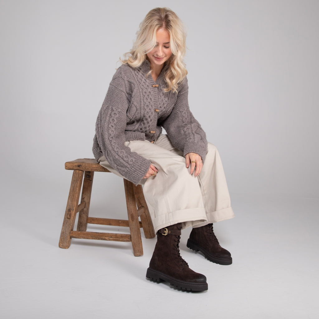 COPENHAGEN SHOES THE MOON S. Stiefel 0018 DK BROWN