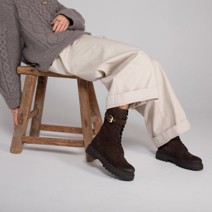 COPENHAGEN SHOES THE MOON S. Stiefel 0018 DK BROWN
