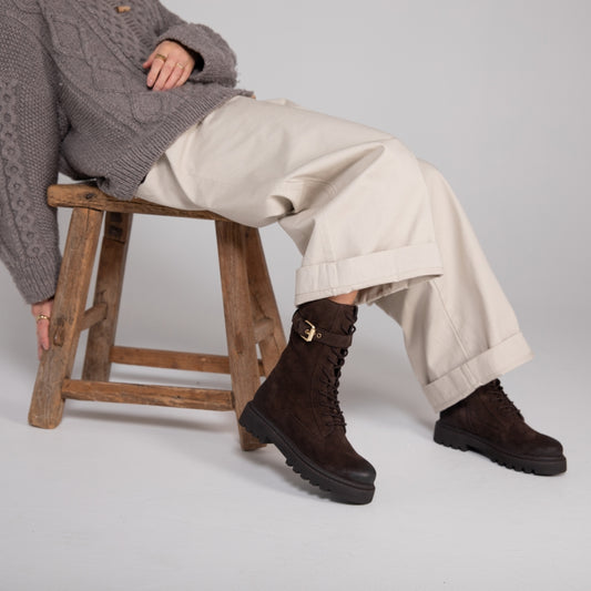 COPENHAGEN SHOES THE MOON S. Stiefel 0018 DK BROWN