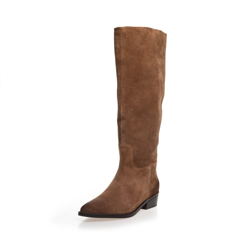 COPENHAGEN SHOES THE NOTE BOOT Long boot 0241 COGNAC