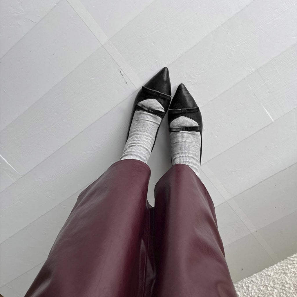 COPENHAGEN SHOES THE ONE - BLACK Ballerinas 0001 BLACK