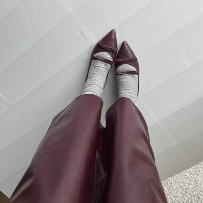 COPENHAGEN SHOES THE ONE - BORDEAUX Ballerinas 2222 BORDEAUX