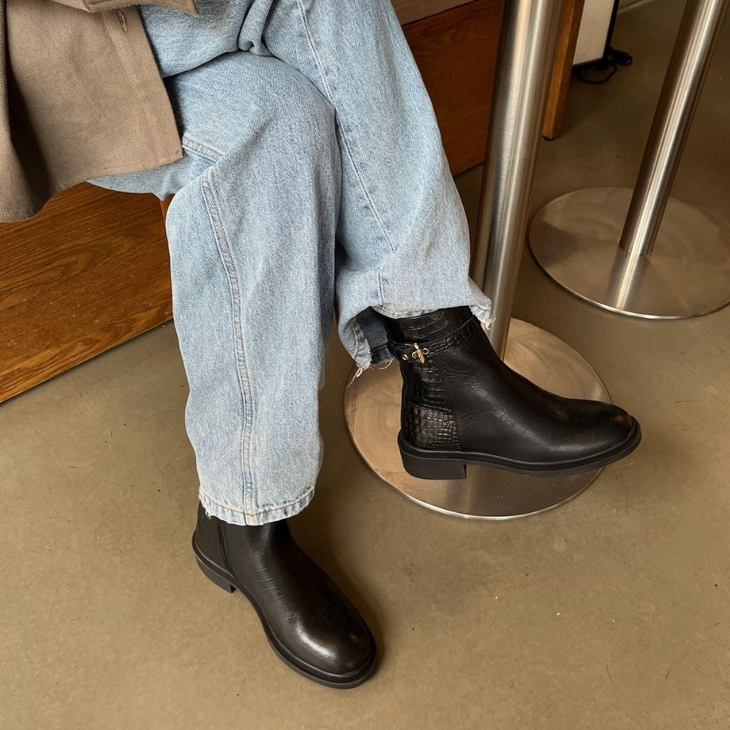 COPENHAGEN SHOES THE REAL ENERGY Stiefel 0001 BLACK