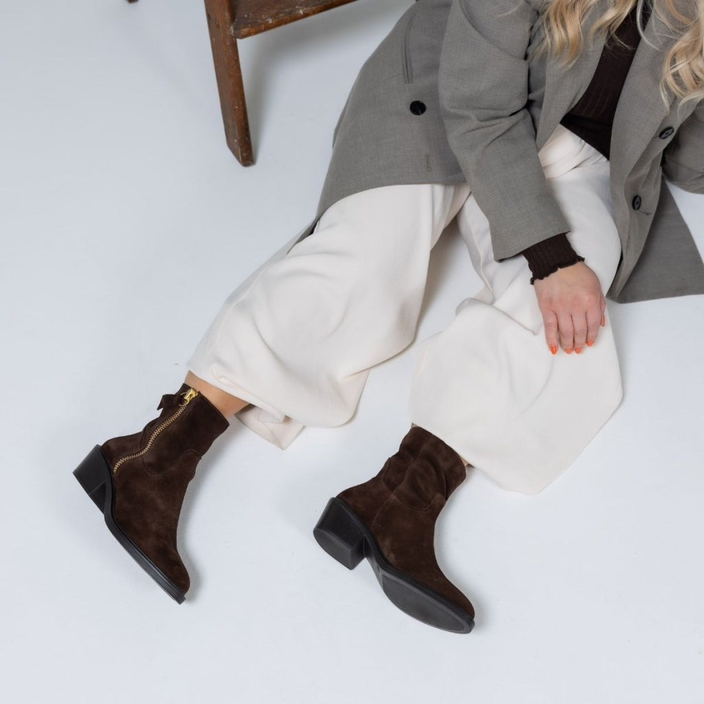 COPENHAGEN SHOES THE SOUND S. Stiefel 004 Dark brown