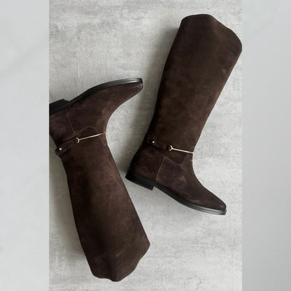 COPENHAGEN SHOES THE SPUND BOOT Long boot 0018 DK BROWN