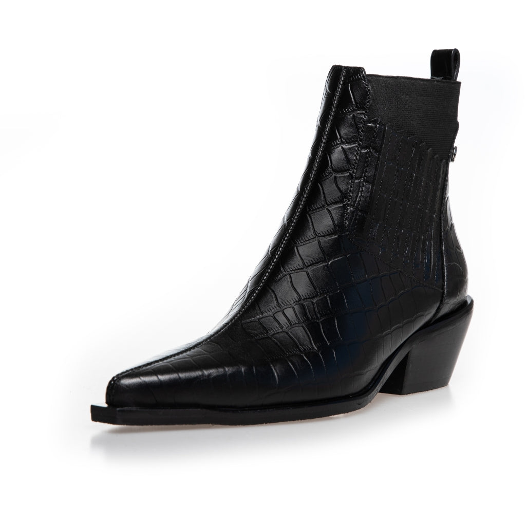 COPENHAGEN SHOES THE WALKING BOOT - LEATHER Stiefel 0001 BLACK