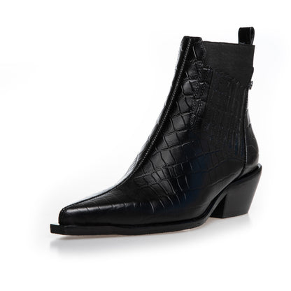 COPENHAGEN SHOES THE WALKING BOOT - LEATHER Stiefel 0001 BLACK