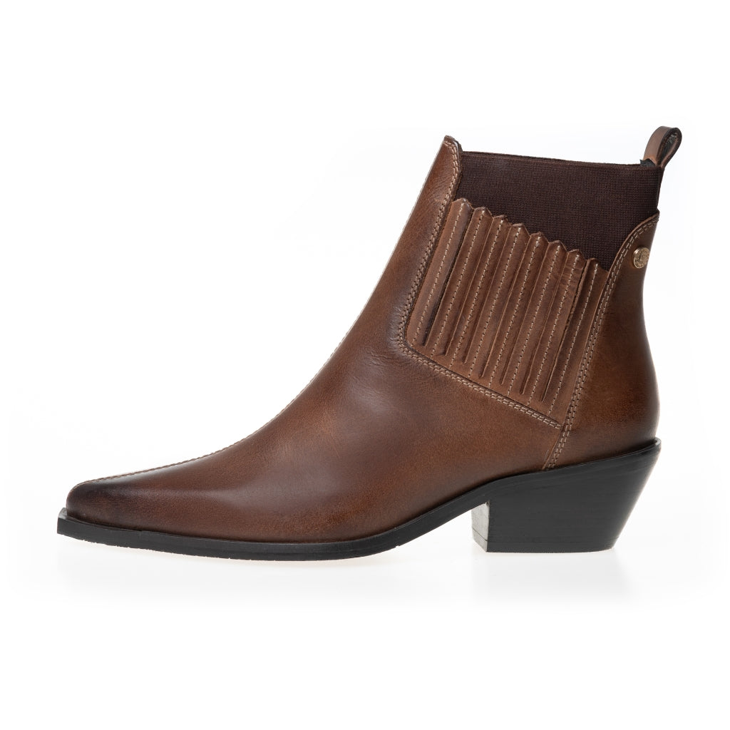 COPENHAGEN SHOES THE WALKING BOOT L Stiefel 0242 DARK COGNAC