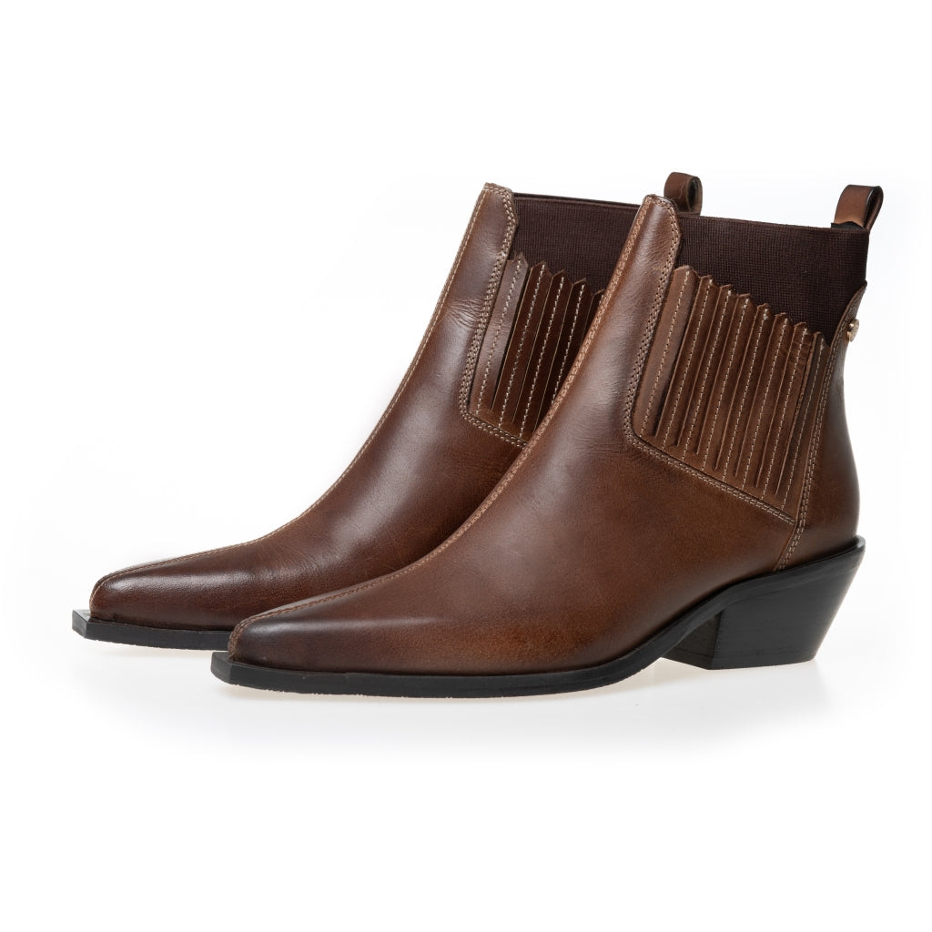 COPENHAGEN SHOES THE WALKING BOOT L Stiefel 0242 DARK COGNAC