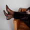 COPENHAGEN SHOES THE WALKING BOOT L Stiefel 0242 DARK COGNAC