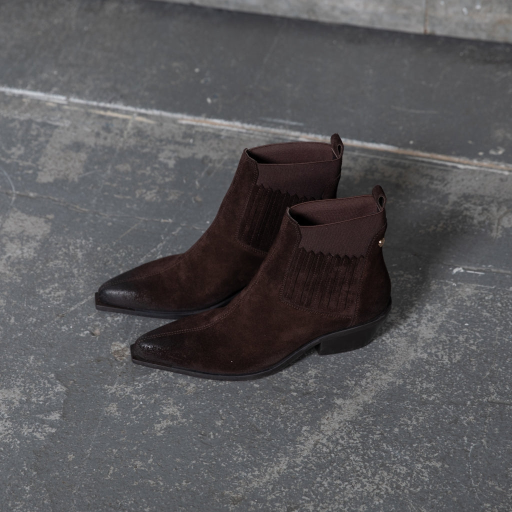 COPENHAGEN SHOES THE WALKING BOOT S Stiefel 0018 DK BROWN