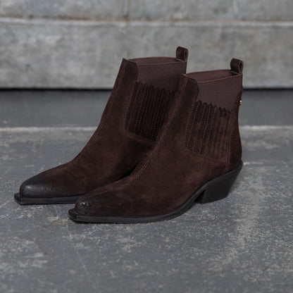COPENHAGEN SHOES THE WALKING BOOT S Stiefel 0018 DK BROWN