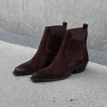 COPENHAGEN SHOES THE WALKING BOOT S Stiefel 0018 DK BROWN