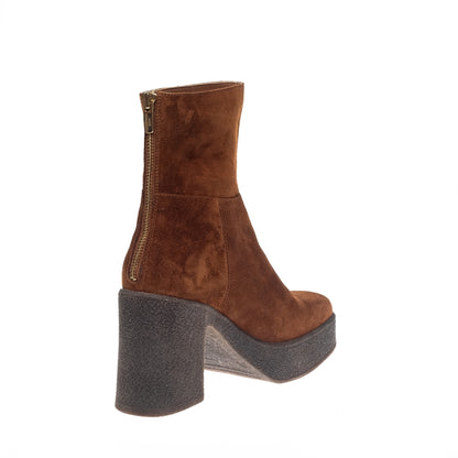 COPENHAGEN SHOES VALENTINE Stiefel 148 Cognac suede