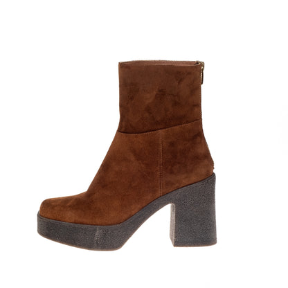 COPENHAGEN SHOES VALENTINE Stiefel 148 Cognac suede