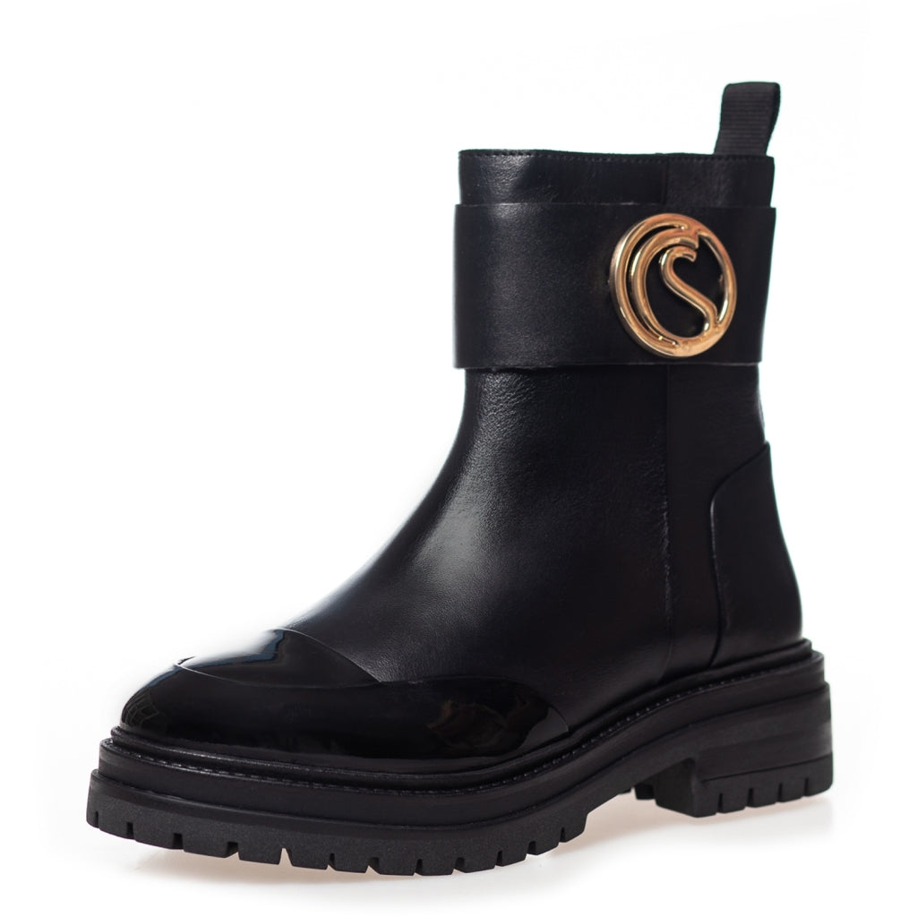 COPENHAGEN SHOES WINDY Stiefel 0011 BLACK PATENT