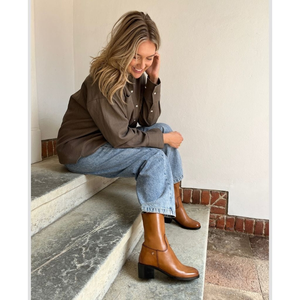 COPENHAGEN SHOES YOUR VIBE Stiefel 125 TAN