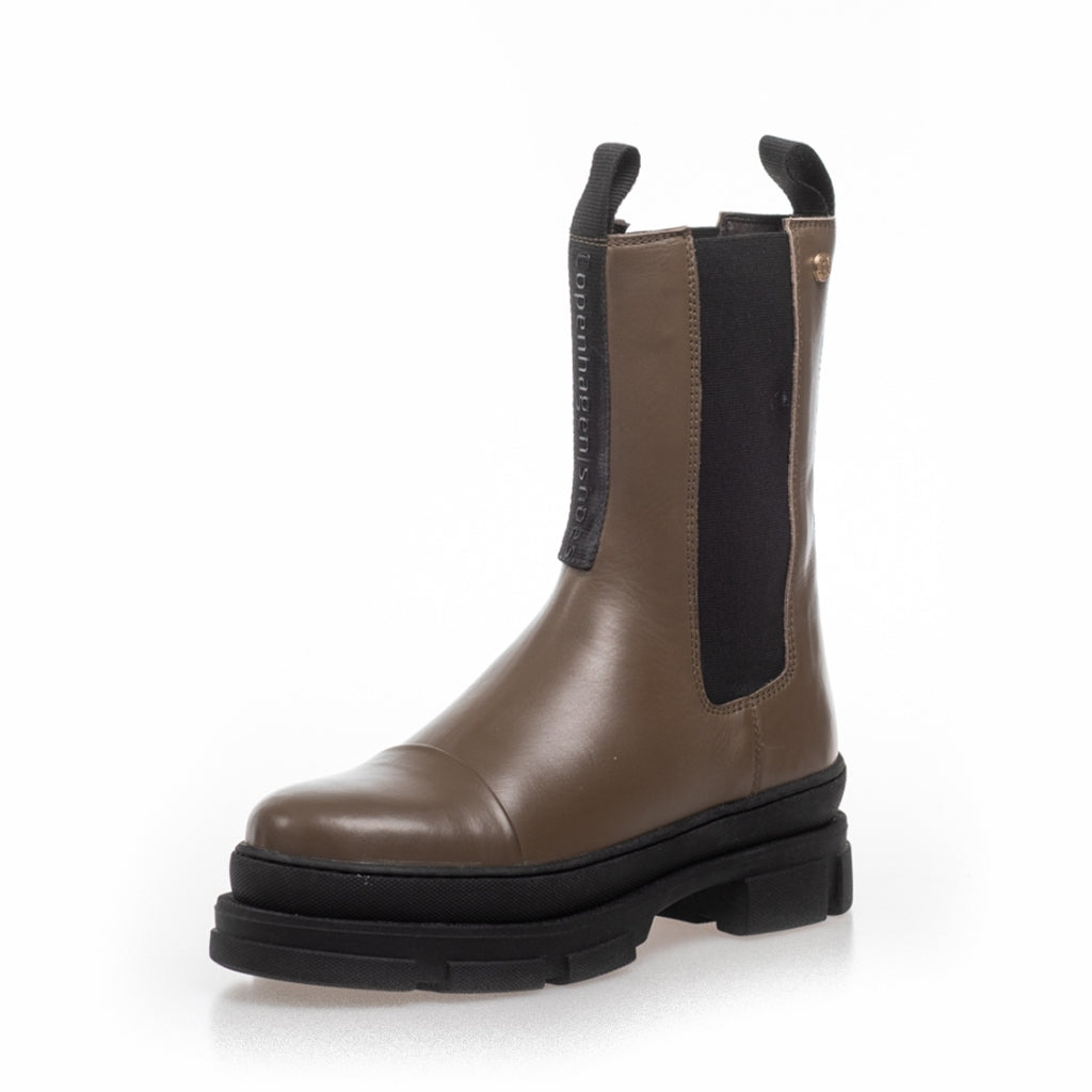 COPENHAGEN SHOES YOU AND ME MID Stiefel 1203 DK TAUPE (ARMY)