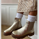 COPENHAGEN KIDS YOU & ME LOW GIRLS - GOLD Boot 0051 GOLD