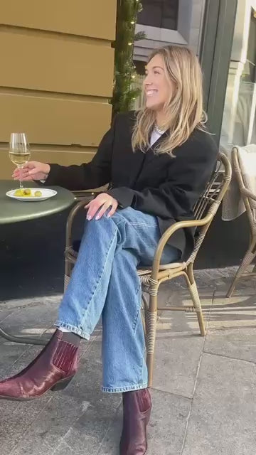 COPENHAGEN SHOES THE WALKING BOOT - HAIR Stiefel 2222 BORDEAUX