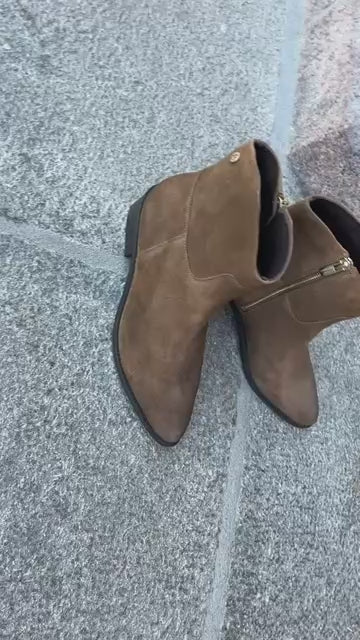 COPENHAGEN SHOES THE NOTE BOOT LOW S Stiefel 0241 COGNAC