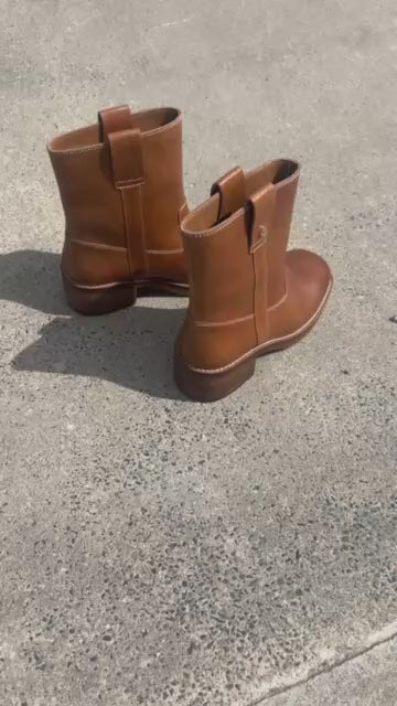 COPENHAGEN SHOES SAY MORE - BROWN/TAN Stiefel 125 TAN