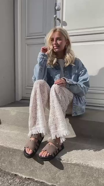 COPENHAGEN SHOES SUMMER PASSION PLAIN Slippers 858 MOUSE (SUEDE)