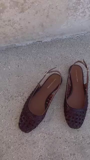 COPENHAGEN SHOES AS THE SEA Ballerinas 0012 BROWN