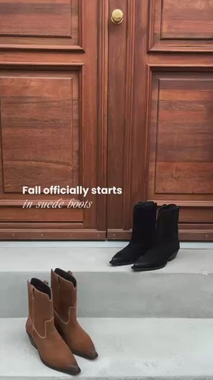 COPENHAGEN SHOES THE COUTURE WALK S. Stiefel 0018 DK BROWN