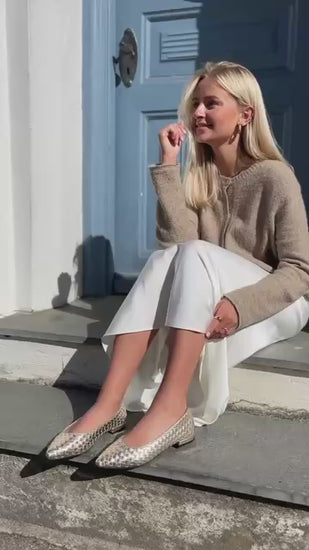 COPENHAGEN SHOES REAL VIBES Ballerinas 371 PLATINO
