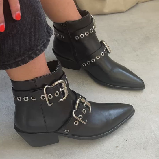 COPENHAGEN SHOES MOVE FOR MORE BLACK Stiefel 0001 BLACK