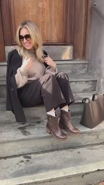 COPENHAGEN SHOES SAY MORE - BROWN/TAN Stiefel 0012 BROWN