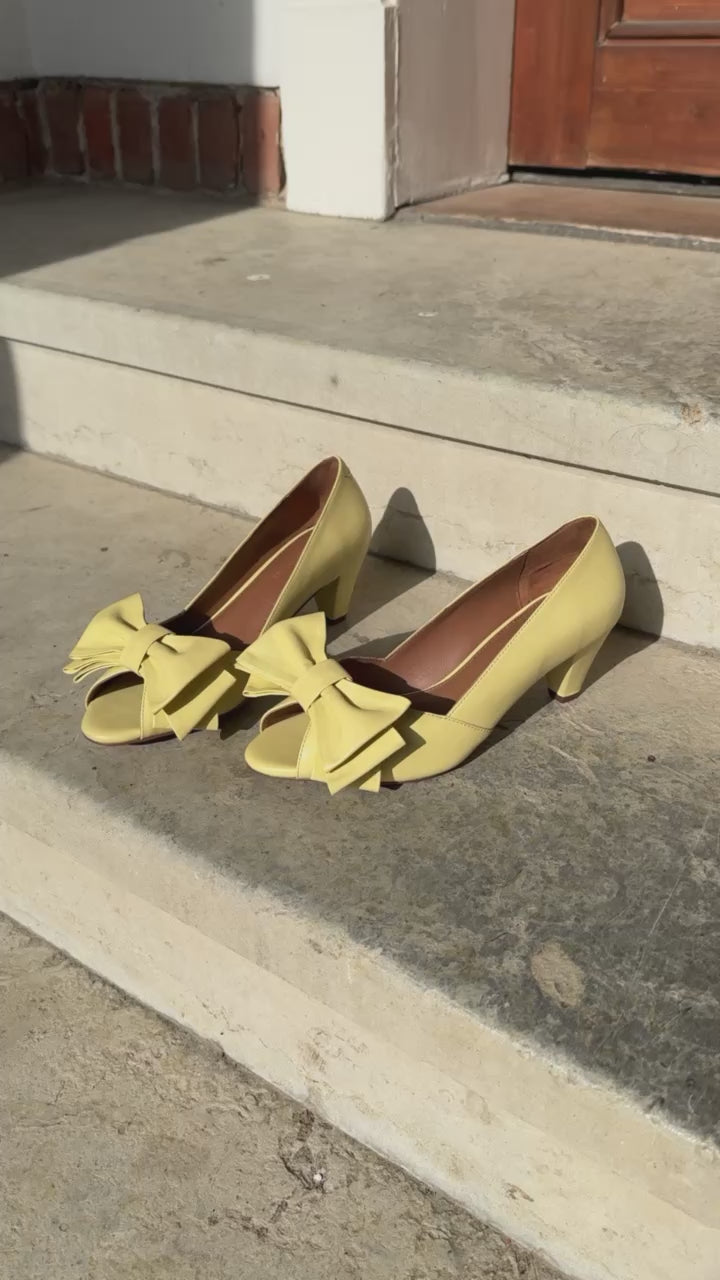 COPENHAGEN SHOES ANGIA Stilettos 0085 LT YELLOW