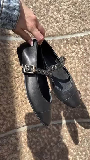 COPENHAGEN SHOES LOVE AND DREAMS Ballerinas 0001 BLACK