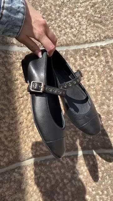 COPENHAGEN SHOES LOVE AND DREAMS Ballerinas 0001 BLACK