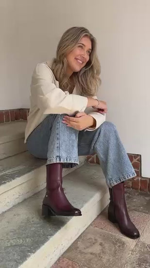 COPENHAGEN SHOES YOUR VIBE BORDEAUX Stiefel 2222 BORDEAUX