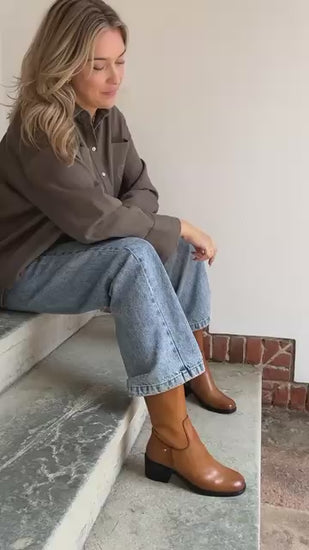 COPENHAGEN SHOES YOUR VIBE Stiefel 125 TAN