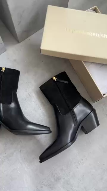 COPENHAGEN SHOES CAN YOU DREAM Stiefel 0001 BLACK