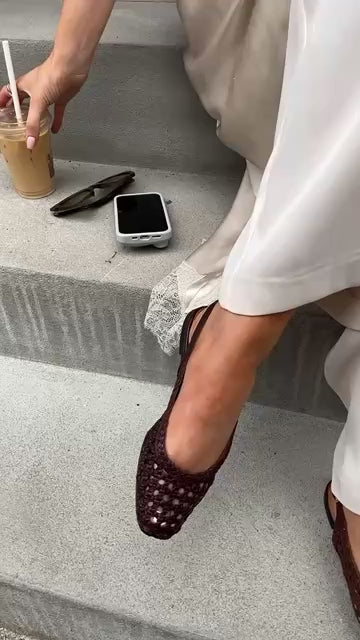 COPENHAGEN SHOES AS THE SEA Ballerinas 0012 BROWN