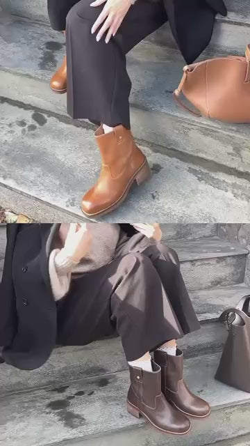 COPENHAGEN SHOES SAY MORE - BROWN/TAN Stiefel 0012 BROWN