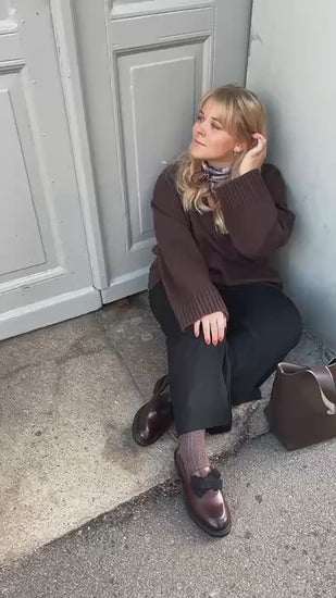 COPENHAGEN SHOES SURROUND ME LEATHER Loafer 0012 BROWN