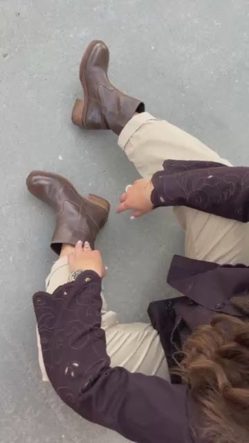 COPENHAGEN SHOES SAY MORE - BROWN/TAN Stiefel 0012 BROWN