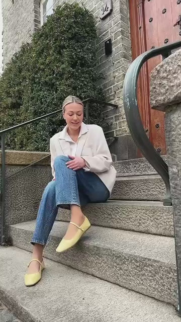 COPENHAGEN SHOES ALL FOR LOVE Ballerinas 5544 Sun Yellow
