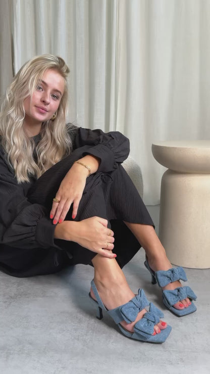 COPENHAGEN SHOES BREATHE - DENIM Stilettos 0220 DENIM