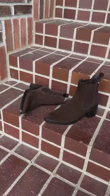 COPENHAGEN SHOES ANYONE S. Stiefel 0018 DK BROWN