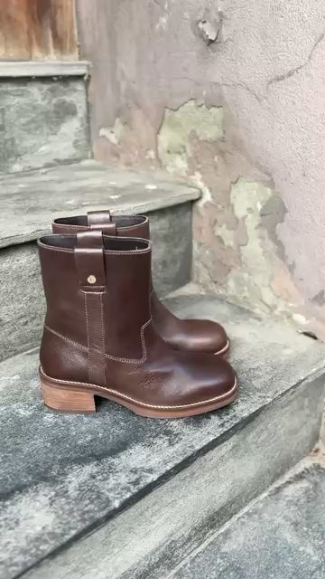 COPENHAGEN SHOES SAY MORE - BROWN/TAN Stiefel 0012 BROWN