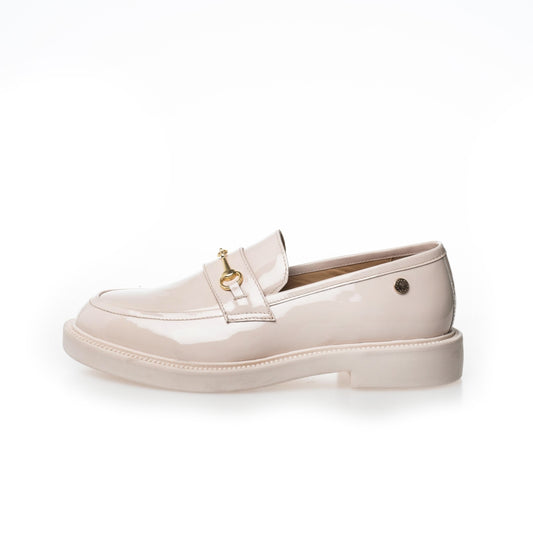 COPENHAGEN SHOES EMBRACE PATENT Loafer 1738 NUDE