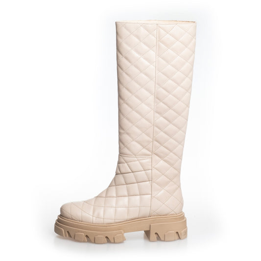 COPENHAGEN SHOES EMILY IN PARIS Long boot 402 NATURAL (BEIGE)